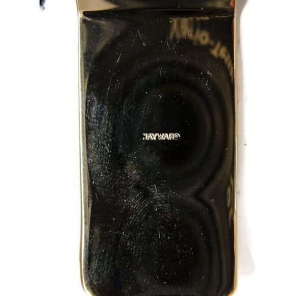 Vintage Hayward Money Clip Brushed Gold Tone Men Wallet ID Credit Card Holder - Picture 8 of 12